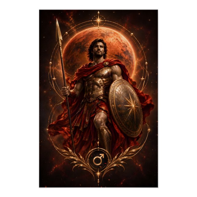 Póster Marte (Anverso)