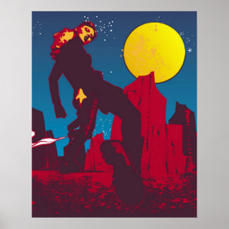Póster Marte, el Poster del planeta rojo