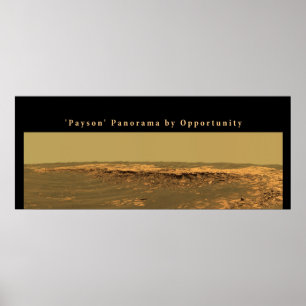 Póster Marte 'Payson' Panorama por oportunidad