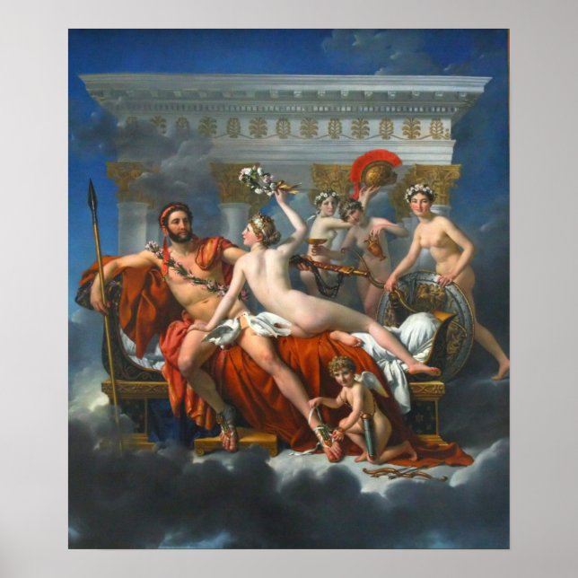 Póster Marte siendo desarmado por Venus (Frente)