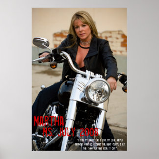 Póster Martha, Sra. Julio de 2008