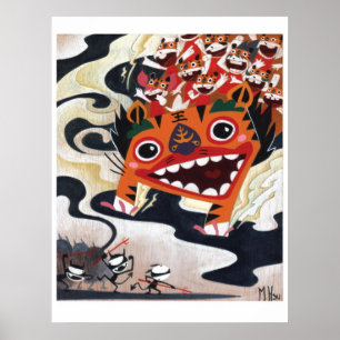 Póster Martin Hsu - máteles con risas