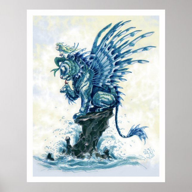 Póster Martin Hsu - Pescado Tigre (Frente)
