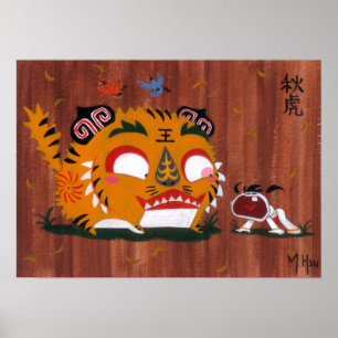 Póster Martin Hsu - Tiger del otoño