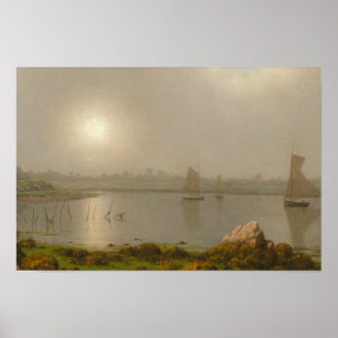 Póster Martin Johnson Heade - Puerto de York, Costa de Ma