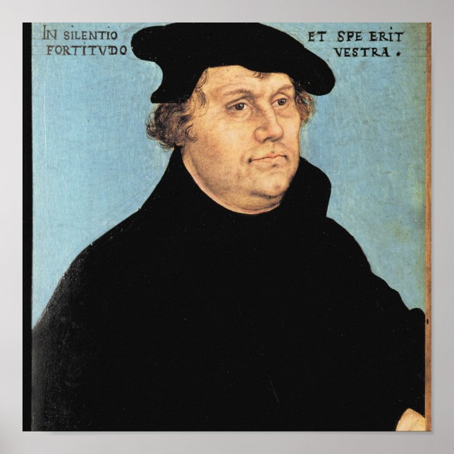 Póster Martin Luther, c.1532 (Frente)