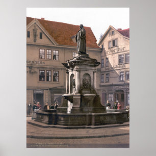 Póster Martin Luther Fountain