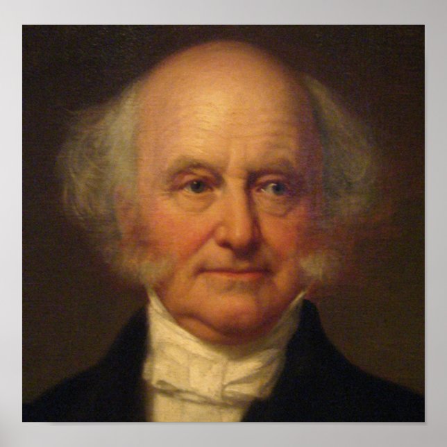 Póster Martin Van Buren 8º presidente (Frente)