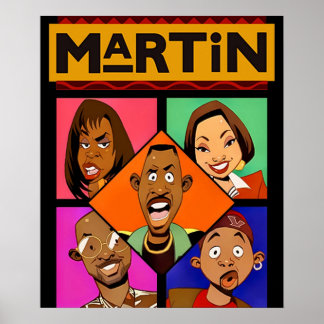 Póster Martin y sus amigos