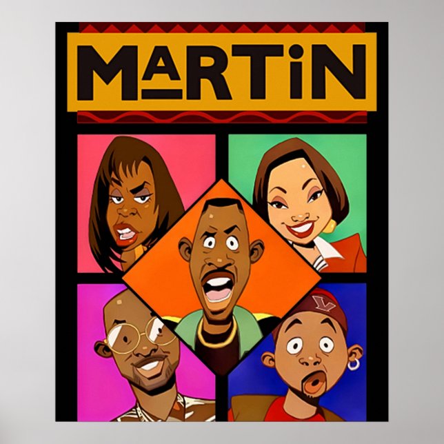 Póster Martin y sus amigos (Frente)