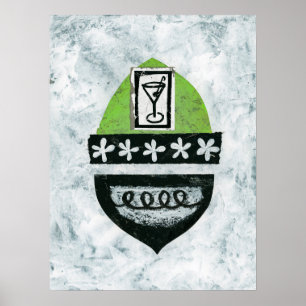 Póster Martini Break Poster Wall Art