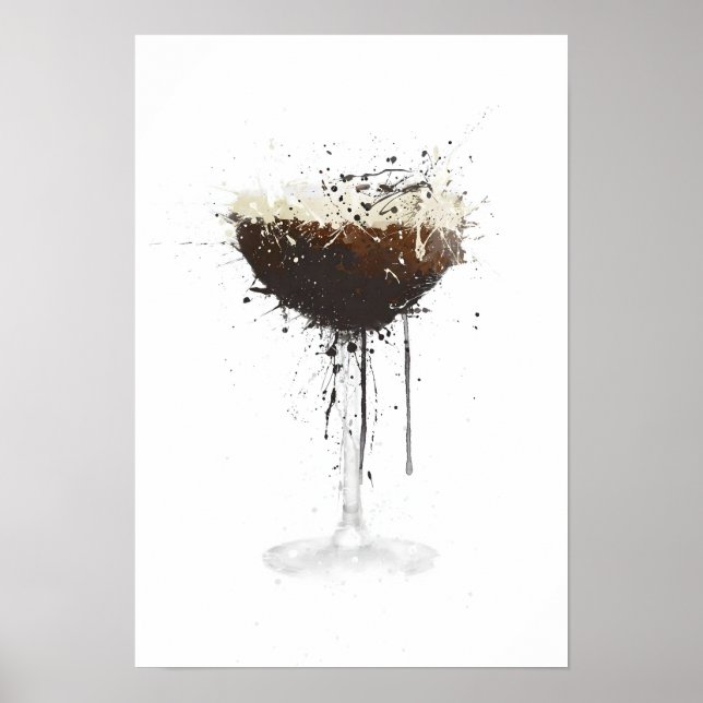 Póster Martini de Espresso (Frente)