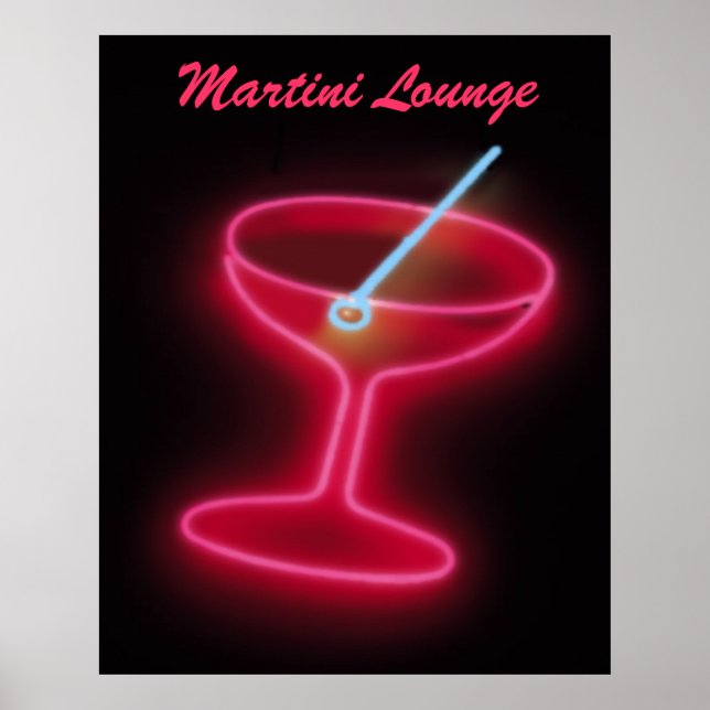 Póster Martini Lounge (Frente)