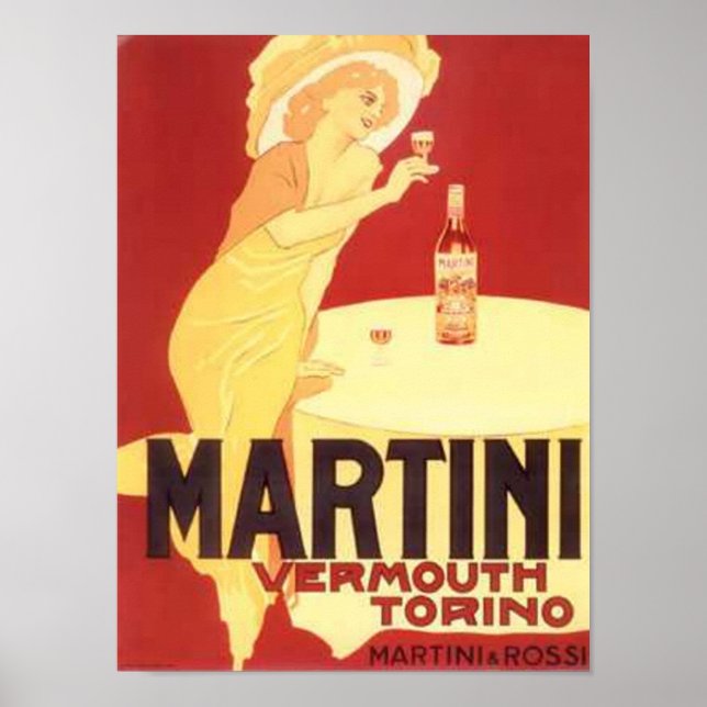 Póster Martini Vermouth Torino (Frente)