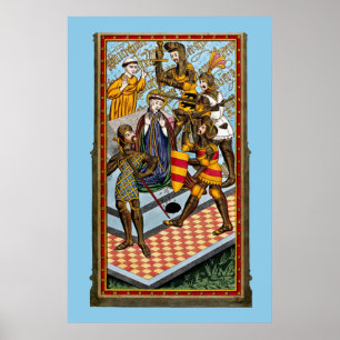 Póster Martirio de Santo Tomás Becket (M 031)