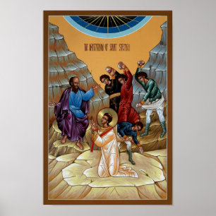 Póster Martirio del poster de St Stephen