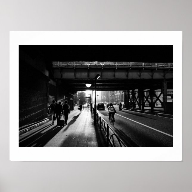 Póster Marunouchi, Tokio, Japón (Frente)