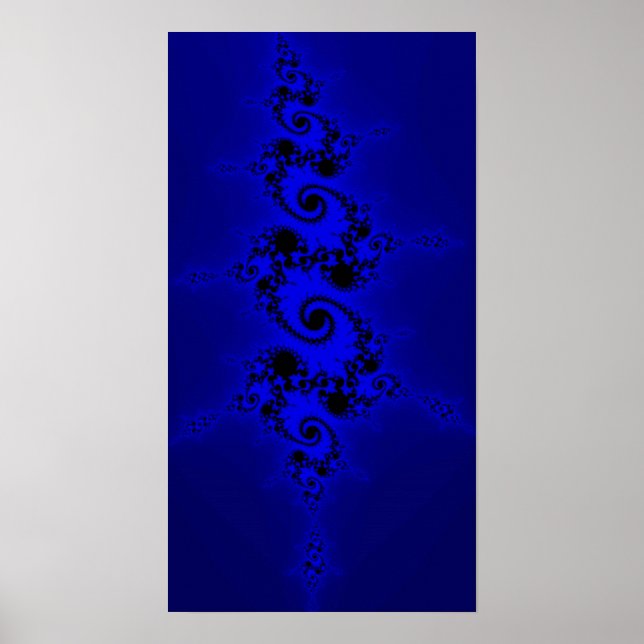 Póster Marvel Azul (Frente)