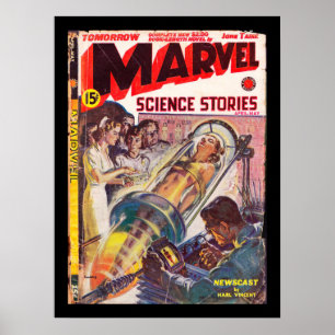 Póster Marvel Science Stories v01 n05 (1939-04-05.Western