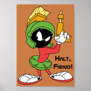 Póster MARVIN EL MARCIANO™ Listo Con Láser