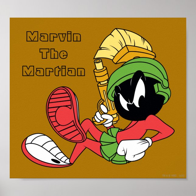 Póster MARVIN LA RECOPILACIÓN MARTIAN™ CON Láser (Frente)