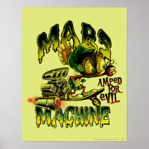 Póster MARVIN THE MARTIAN™ Mars Machine