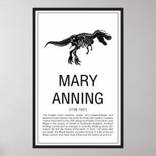 Póster Mary Anning