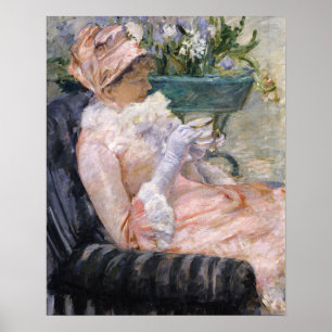 Póster Mary Cassatt - La Taza de Té