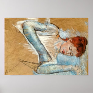 Póster Mary Cassatt Painting