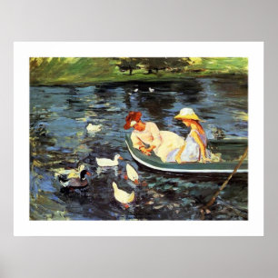 Póster Mary Cassatt Summertime Dos