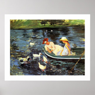 Póster Mary Cassatt Summertime Dos