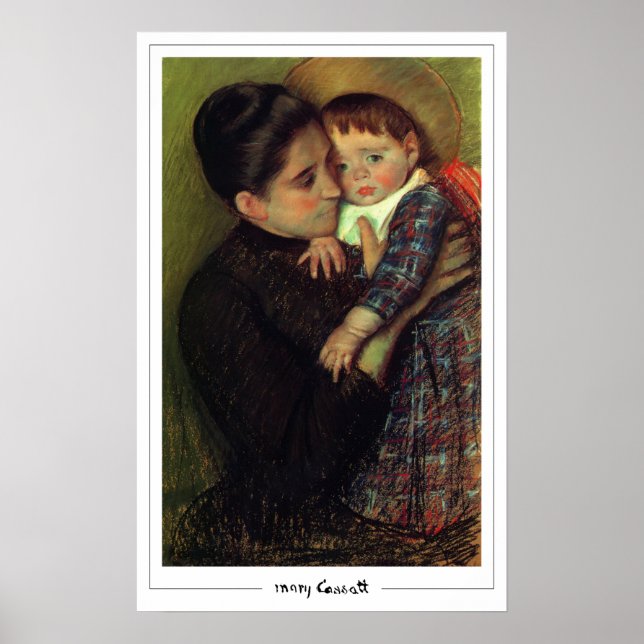 Póster Mary Cassatt Zedign Art Poster #111 (Frente)