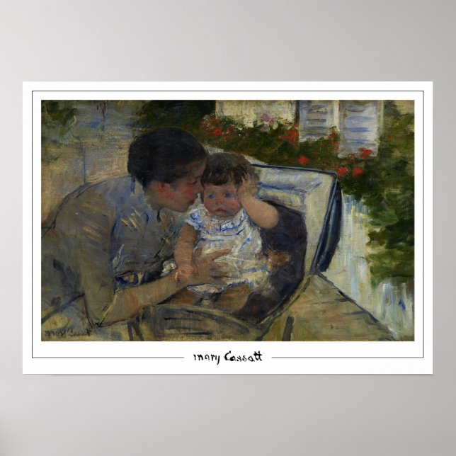 Póster Mary Cassatt Zedign Art Poster #12 (Frente)