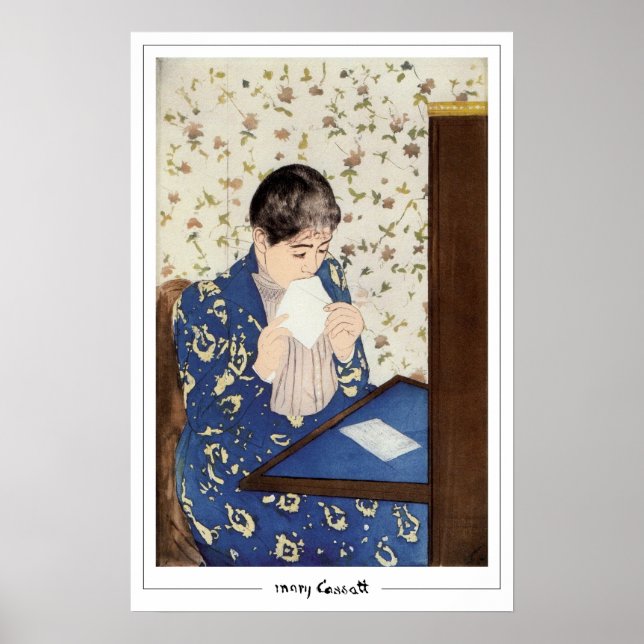 Póster Mary Cassatt Zedign Art Poster #150 (Frente)