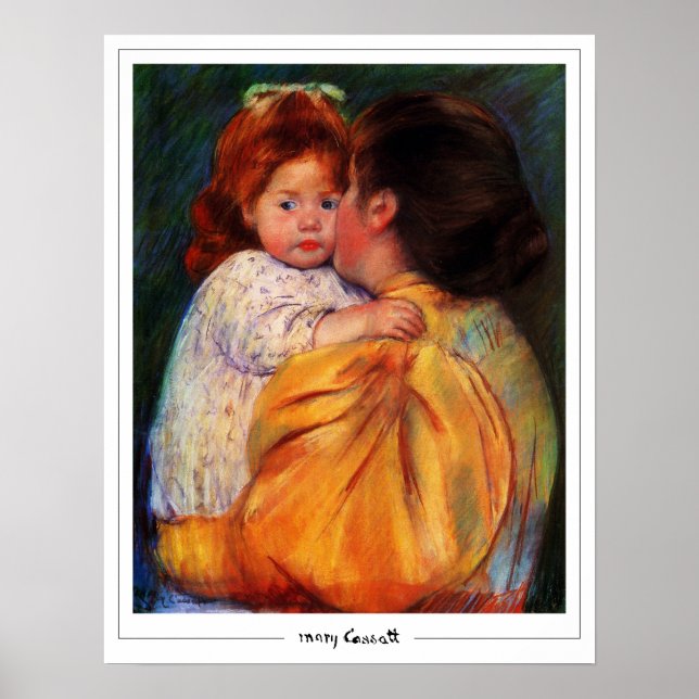 Póster Mary Cassatt Zedign Art Poster #165 (Frente)