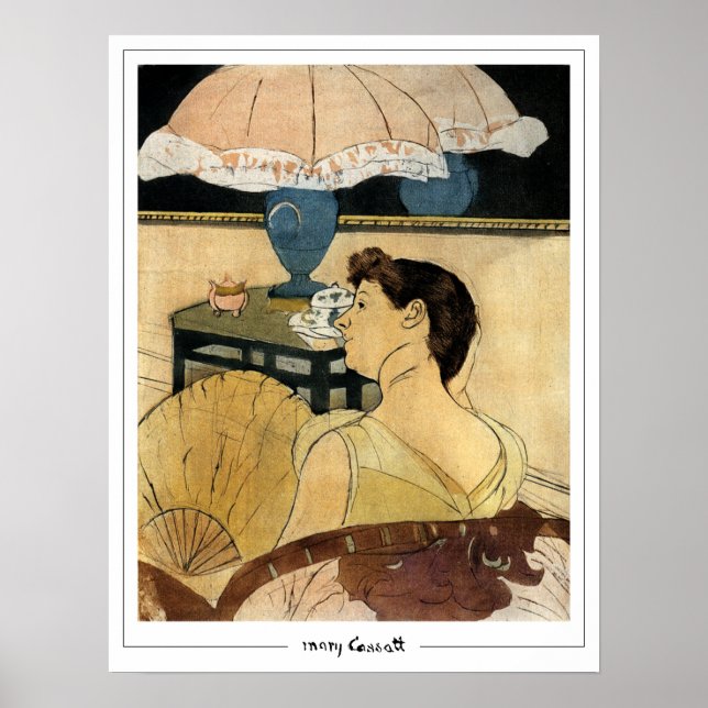 Póster Mary Cassatt Zedign Art Poster #190 (Frente)