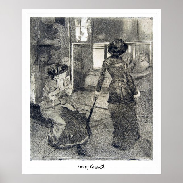Póster Mary Cassatt Zedign Art Poster #251 (Frente)