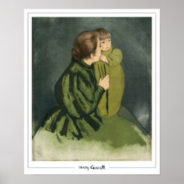 Póster Mary Cassatt Zedign Art Poster #329