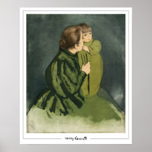 Póster Mary Cassatt Zedign Art Poster #329