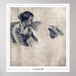 Póster Mary Cassatt Zedign Art Poster #342
