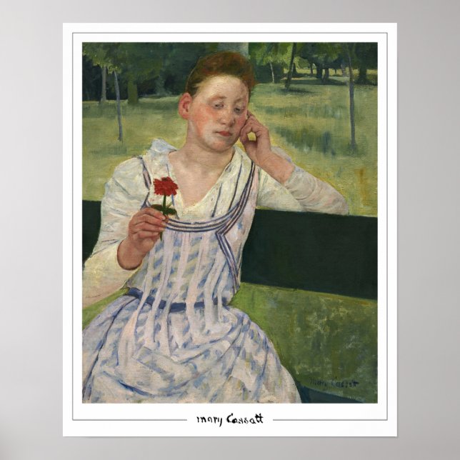 Póster Mary Cassatt Zedign Art Poster #347 (Frente)