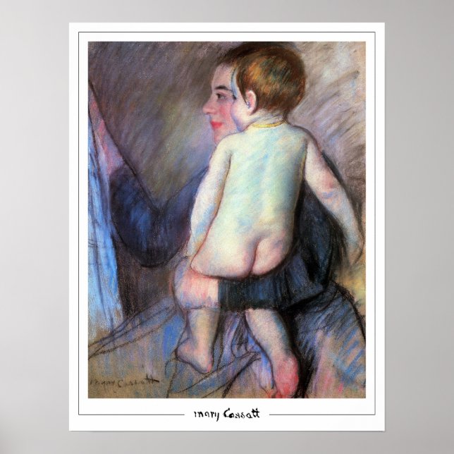 Póster Mary Cassatt Zedign Art Poster #396 (Frente)