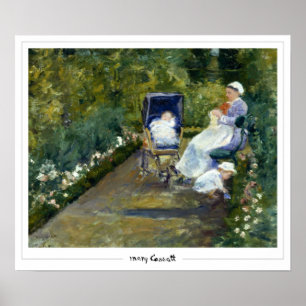 Póster Mary Cassatt Zedign Art Poster #5