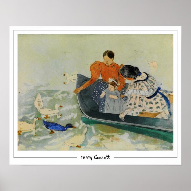 Póster Mary Cassatt Zedign Art Poster #51 (Frente)