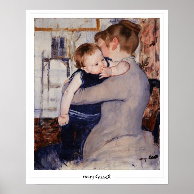 Póster Mary Cassatt Zedign Art Poster #6 (Frente)