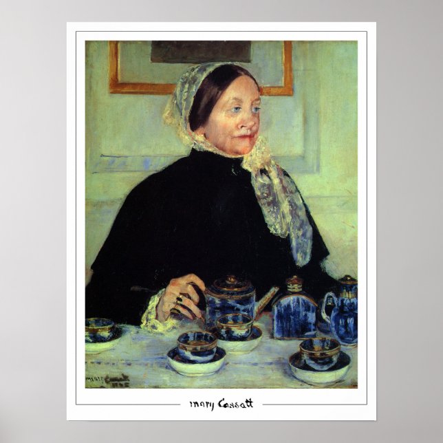 Póster Mary Cassatt Zedign Art Poster #72 (Frente)