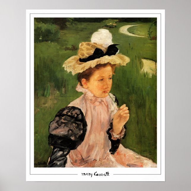 Póster Mary Cassatt Zedign Art Poster #92 (Frente)