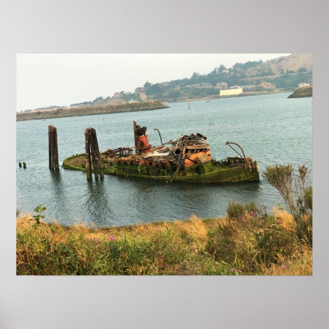 Póster Mary D. Hume, Gold Beach, Oregón (Frente)