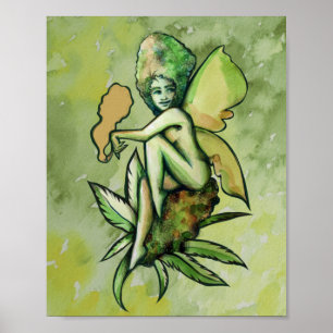 Póster Mary Jane Fairy Green GoddesToker