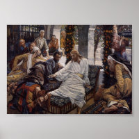 Mary Lavando los pies de Jesús